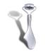 Eye Roller Massager Gua Sha Facial Tool 2-in-1 Skin Care Stick Eliminate Eye Puffiness Wrinkles Firm and Lift Skin. Metal Roller Skin Care Tool