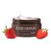 Josie Maran Whipped Argan Oil Body Butter - Skin Firming Cream with Whipped Shea Butter Avocado Oil & Essential Fatty Acids - Cruelty-Free Skincare - Strawberry Dream (8 Oz)