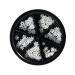 templateSnowflakes Nail Sequins Metal Slices Nail Stickers Decals Nail Art DIY Design