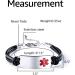 Personalized Caramel Sweet Life Medical Alert Bracelets for Women | Stainless Steel Emergency ID Wristband - Shop Internationally - Buy Online on GoSupps.com