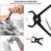 Surgical Grade Stainless Steel Nail Clippers - 15mm Wide Jaw Opening Cutter for Thick Nails - Sharp Blade for Fingernails & Toenails - Black - Buy Online on GoSupps.com