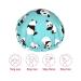 Cute Panda Shower Cap - Reusable Double Layer Bath Cap for Women | Waterproof & Elastic with PEVA Lining (1 piece) - Buy Online on GoSupps.com