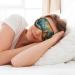 SSIMOO Seaside Lighthouse Soft Sleep Eye Mask | Breathable Eye Patch for Women | Perfect for Travel & Relaxation - Black - Buy Online on GoSupps.com