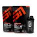 ESN IsoWhey Hardcore 2 x 1000 g Banana Stand-Up Pouch + Free ESN Shaker Banana 1 kg (Pack of 2)