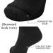 LIN PERFORMANCE Ankle Diabetic Socks for Women and Men - Non-Binding Top, Cushion Sole, Moisture Wicking - 4 Pairs (Size 10-13, Black) - Buy Online on GoSupps.com