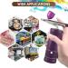Dewedrt Handheld Airbrush Rechargeable Airbrush Compressor Airbrush Set for Nail Art Barber Makeup Painting Pink - Buy Online on GoSupps.com