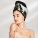 Cute Goat Baby Microfiber Hair Towel | Super Absorbent Wrap for All Hair Types | Quick Dry Coral Velvet Cap for Women - Buy Online on GoSupps.com