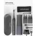 Zahnheld Super Set: Electric Sound Toothbrush Gero & Aquadent Oral Shower | Brush Head & Travel Case Included | Effective Black & White Tooth & Interdental Cleaning - Buy Online on GoSupps.com