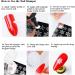 French Nail Stamper - Silicone Nail Art Stamping Jelly with Scraper for DIY Decoration - Buy Online on GoSupps.com