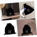 DRESSOOS 2pcs hair dryer bag drawstring travel Velvet bag hair tools travel bag - Buy Online on GoSupps.com