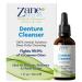 Zane Hellas Denture Cleaner. Oregano Oil Power. Ideal for Dentures Retainers Braces Mouth Guards. Helps Remove Plaque Tartar Stains and Bad Odor. 100% Herbal Solution. 1 fl.oz.-30ml.