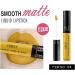 Smeleyou Matt Liquid Lipstick - Waterproof High Pigmented Lip Gloss Gift Set for Women & Girls - Smooth Velvety Finish - Long-Lasting Yellow Shade - Buy Online on GoSupps.com