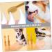 BUGUUYO 1 Set Pet Toothbrush Set Travel Toothpaste Dog Toothbrushes Single-head Toothbrush The Dog Pet Brush - Buy Online on GoSupps.com