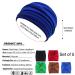 Fashband Turban Headbands - Wide Boho Head Wraps for Women and Girls - Pack of 5 - Buy Online on GoSupps.com