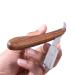 KT Wooden Straight Edge Razor - Professional Manual Shaver for Men | Design 2 | International Shipping Available - Buy Online on GoSupps.com