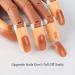 Hiistar Nail Training Practice Hand - Flexible Movable False Fake Hand for Manicure DIY - Brown - Buy Online on GoSupps.com