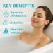 GiDeli 500g Alkaline Bath Salt for Detoxification Acidification and Skin Care. Alkaline Mineral Body Salt for Body Care and Post-Workout Recovery - Buy Online on GoSupps.com