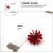 Electric Drill Chimney Brush Set - Lint Remover & Fireplace Cleaning Tool Accessories for Efficient Dryer Vent & Flue Cleaning (41x12cm - Buy Online on GoSupps.com