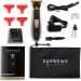 SUPREME TRIMMER ST5210 Men's Hair Trimmer | Professional Cordless Barber Beard Trimmer - Gold T-Shaper Liner Clipper - Buy Online on GoSupps.com