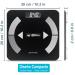 RHINO Smart Scale - High Precision Bluetooth Body Weight Scale for Fat, Muscle, BMI - 400lb Capacity - Fitdays App Compatible - iOS & Android - 14 Body Indicators - Black - Buy Online on GoSupps.com