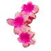 Lily Brown Soft Hairpin Comfortable Hair Clip Unique Flower Hair Barrettes Hair Clips Flower Hair Claw Clip Stylish Hair Claw Anniversary Pink