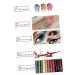 FOMIYES 12 Pcs Waterproof Eye Liner Pencil Waterproof Eye Shadow Pen Set Lipstick Pen Water Proof - Buy Online on GoSupps.com