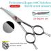 FOGOSP 4.5 Curved Dog Scissors for Small Dog Grooming - Round Tip Professional Trimmer for Face, Paws, Ears - Gray Shears - Buy Online on GoSupps.com