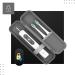 Buy Vertenz Crystal 30 White Electric Toothbrush | 4 Brush Heads Travel Case 2-Minute Timer 5 Modes & Pressure Control for Healthy Gums | International Shipping Available - Buy Online on GoSupps.com