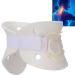 Nakeah neck tractor professional household-neck tinning device adjustable neck collar neck support neck support shoulder pain cervical spine traction neck pillow (s) (S) (color: s)