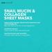 SKIN MODERNE++ Snail Mucin Collagen Sheet Masks - Rejuvenating & Firming Hydration for Youthful Skin - 6-Pack - All Skin Types - Buy Online on GoSupps.com