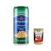Italian Gourmet E.R. SanPellegrino Aranciata Amara Lemonade Orange 'Bitteroange' 330 ml + Italian Gourmet Pulp 400 g