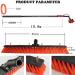 10.8m Window Cleaning Telescopic Pole Water Fed Extendable Brush Suitable For Cleaner Conservatory Roof Photovoltaic Panel Cleaning - Buy Online on GoSupps.com