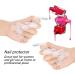 HUSHUI 10 Pieces Nail Polish Protectors Finger Nail Art Tips Shields Manicure Accessories for Long Lasting Varnish - Buy Online on GoSupps.com