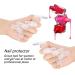 Buy 10 Set Nail Polish Lacquer Protection Holders - Transparent Manicure Nail Art Tip Covers for Perfect Shielding - International Shipping Available - Buy Online on GoSupps.com