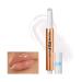 KISS NEW YORK Professional Melting Jelly Lip Balm High Shine & Moisturizing Lip Stick Long Lasting Plumping Effect Look Non-Sticky & Not Cakey Easy Application & Natural Coverage (Ice Jelly)
