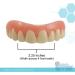 Instant Smile - Large Handmade Veneer - Original - Fix Your Smile in Minutes! - Buy Online on GoSupps.com