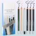  KARLOR Set of 6 eyeliner pencils black white nude brown blue green multi-functional waterproof long-lasting very fine - Buy Online on GoSupps.com