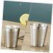 Buy Beavorty Beerbecher Tools for Men - Metal Shaving Brush & Razor Accessories | 7.1x7cm Silver Container - Buy Online on GoSupps.com