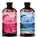 Geranium Essential Oil and Ocean Breeze Essential Oil 4 Fl Oz (120Ml) Fragrance Oil for Aroma Diffuser Humidifier Home Fragrance Spa Cleaning Body Care Massage Yoga DIY Candle