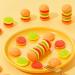 Party Burger Minis Candy - 30 x Individually Packed Multilayered Mini Burgers - Buy Online on GoSupps.com