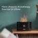 Buy Kinscoter Humidifier - Flame Air Diffuser & Essential Oil Diffuser with Auto Shut-off | Quiet Aroma Diffuser in Black - International Shipping - Buy Online on GoSupps.com