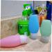 Beavorty Set Refillable Tube foaming soap dispenser green suit Shampoo Tubes lotion container shampoo container silicone containers Silicone Tubes Disposable bottle travel Size 2 Picture 1 - Buy Online on GoSupps.com