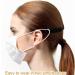 Ulalaza 5-Part Ear Protection Hooks with Adjustable Strap - Anti-Noise Face Buckles K02 - Mix Color - Buy Online on GoSupps.com