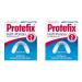 Protefix Panel cushion for full prostheses - lower jaw - effective protection against pressure points and inflammation - 30 sticky cushions (pack of 2) 30 pieces (2 -pack)