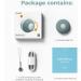 Cheerble Smart Interactive Cat Toy | 3 Modes | Automatic Moving Bouncing Rolling Ball | Indoor Cat Kitten Birthday Gift | Self Rotating with Lights and Bell | USB Rechargeable - Green - Buy Online on GoSupps.com
