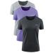 Women Sport T-Shirt 3 SPALT Function Shirt Fitness Shirt Training Shirt Short Sleep Round Shal Breathable Fast-drying Sk.