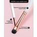 Small Smudge Brush - Professional Eyeshadow Brush for Smudging & Blending | Premium Synthetic Bristles - Ivory E832H - Buy Online on GoSupps.com