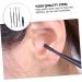 Lurrose Ear Cleaner Kit - Earwax Removal Tool with Rotating Scoop and Steel Pick for Ear Cleaning - Practical Ear Care Set - Buy Online on GoSupps.com