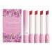 Tube Matte Nude Lip Gloss Set Velvety Long Lasting Moisturizing Non-Stick Not Easy to Fade Portable Lipstick (A)