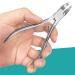 Professional Stainless Steel Toenail Clippers for Thick and Ingrown Nails - Sharp Curved Blade Nail Cutter for Men, Women, and Adults - Buy Online on GoSupps.com